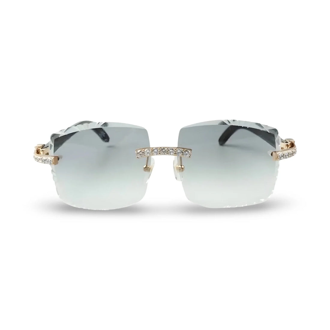 925 Moissanite Rimless sunglasse