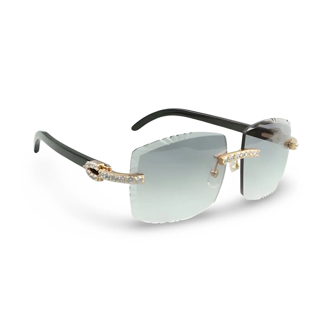 925 Moissanite Rimless sunglasse