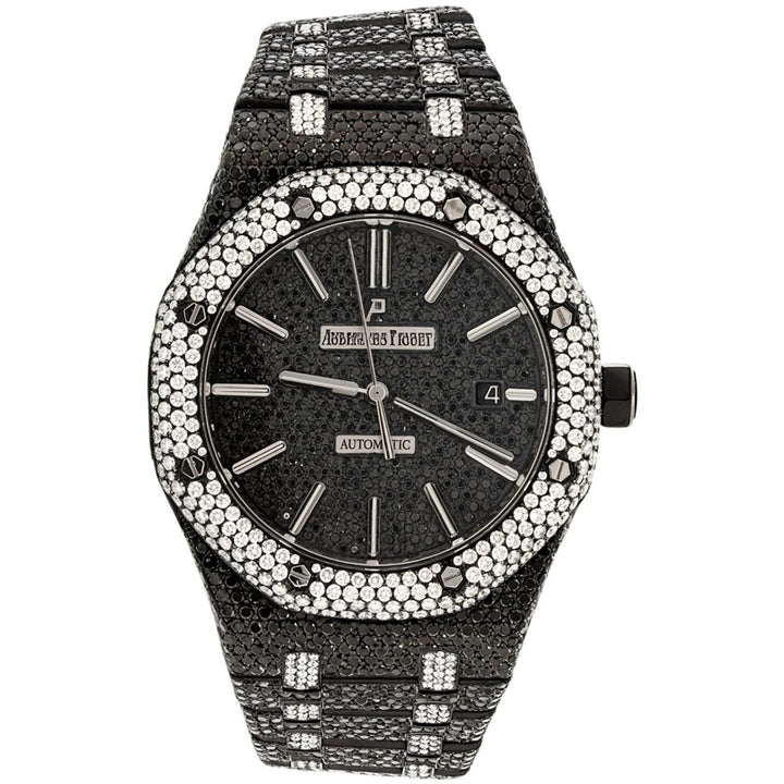 HI Black Moissanite Watch
