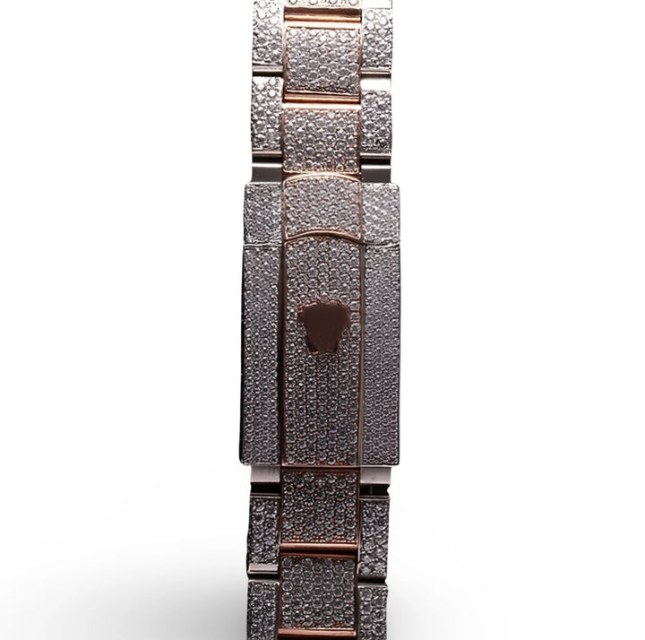 HI Two Tone Rose Gold Datejust Moissanite Watch