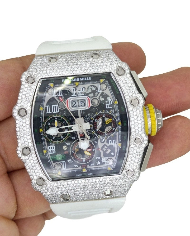 HI RM Moissanite Watch