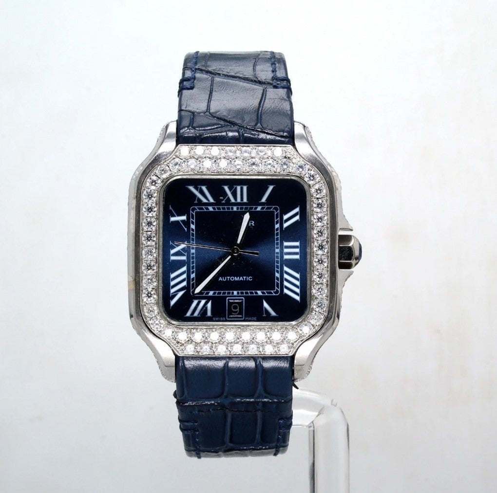HI Cartier Moissanite Watch