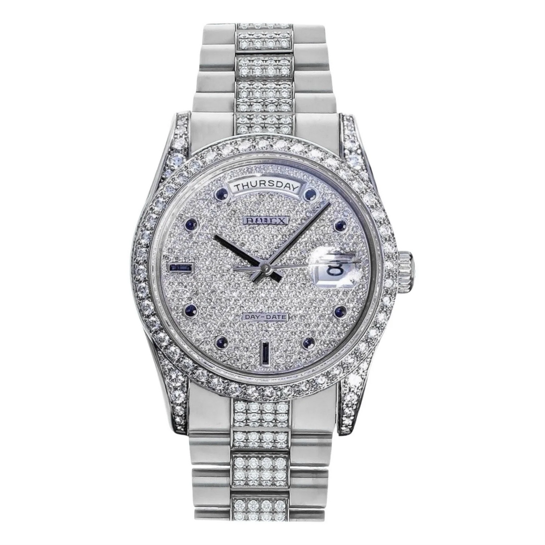 HI Day-Date Moissanite Diamond Watch