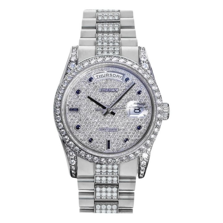 HI Day-Date Moissanite Diamond Watch