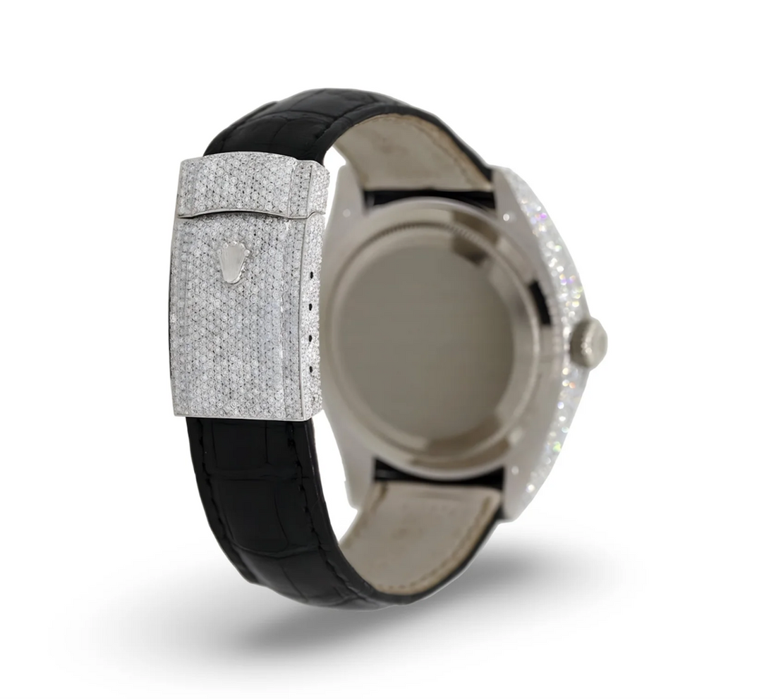 HI Rolex Sky Dweller Moissanite Watch
