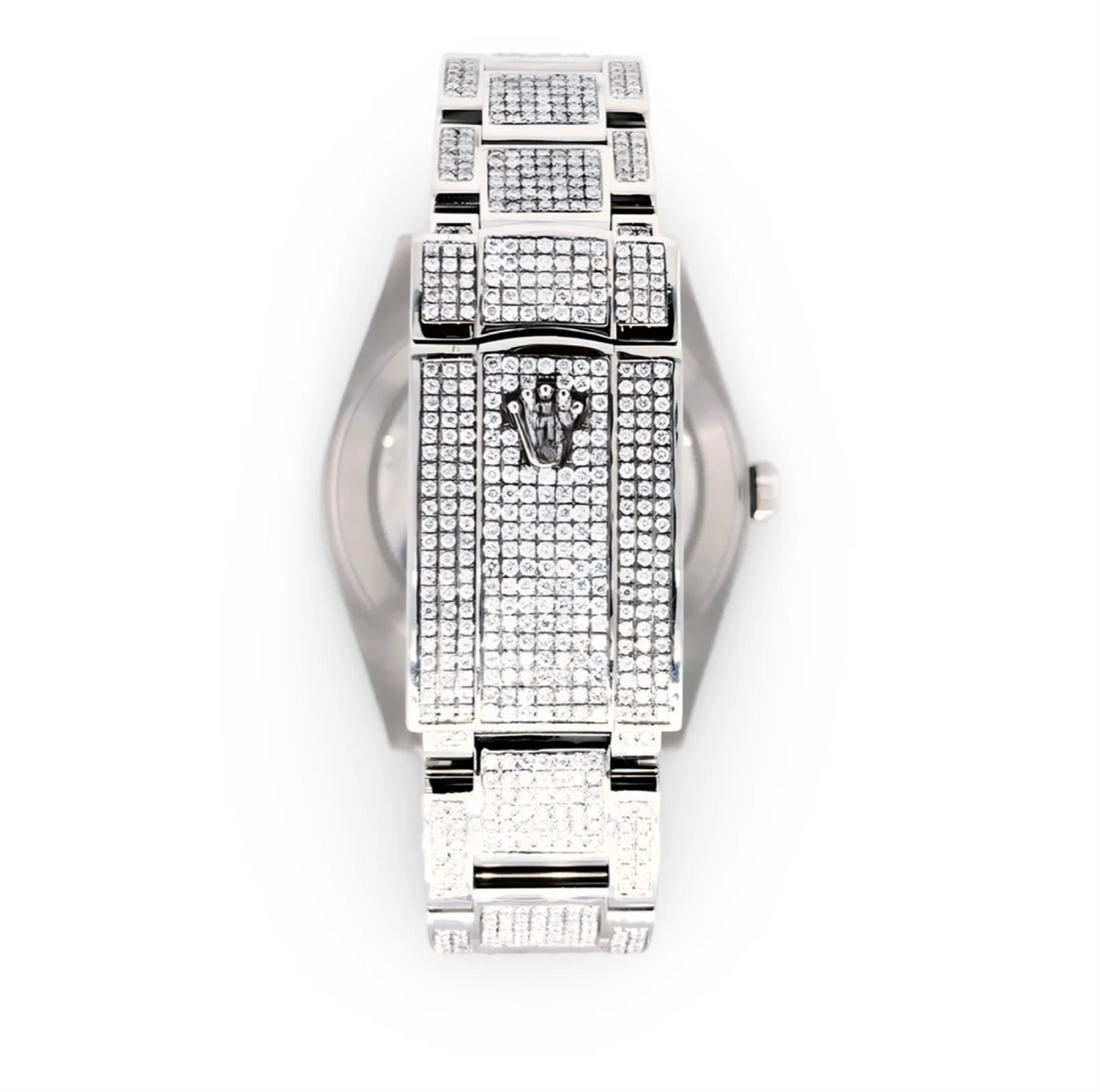 HI Rolex Sky Dweller Moissanite Watch