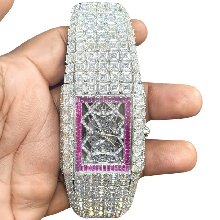HI Moissanite Billionaire Watch