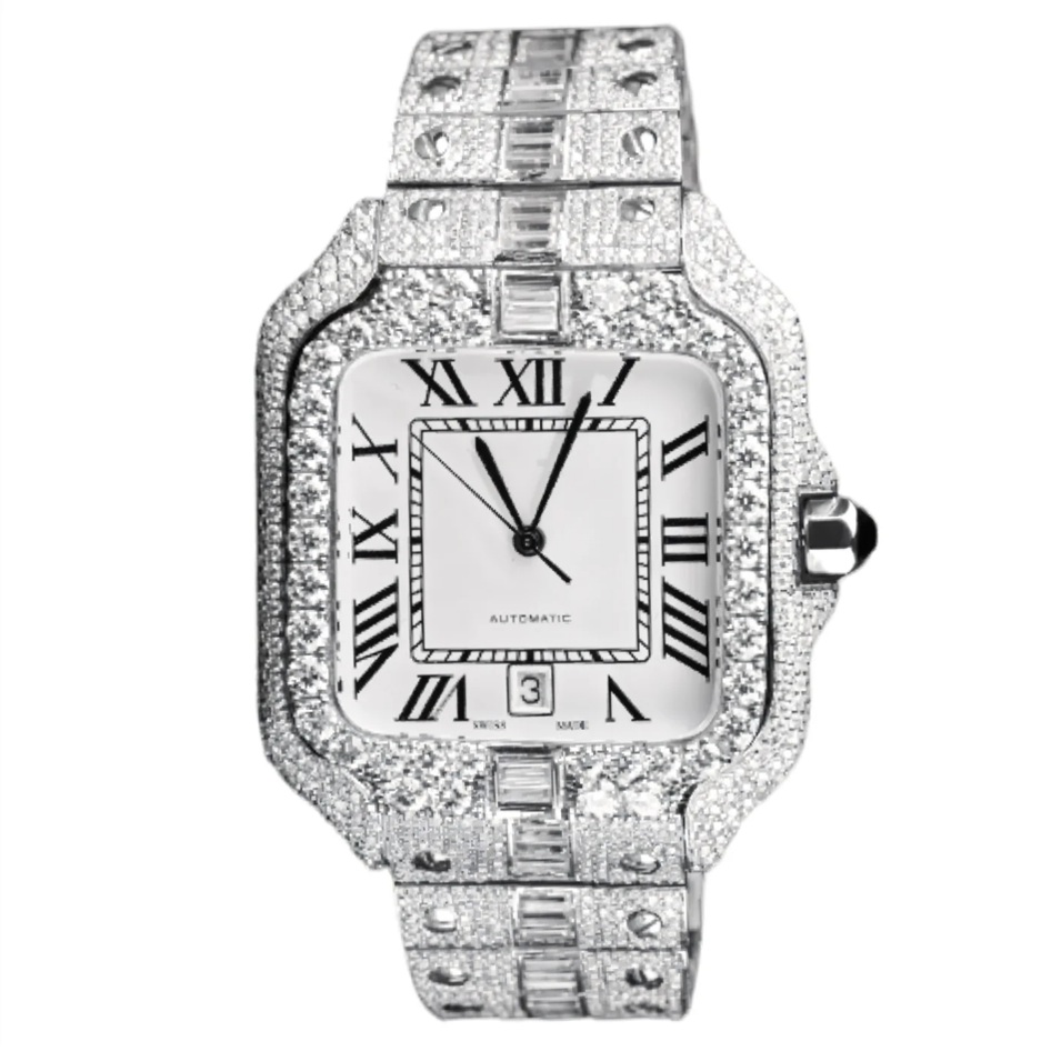 HI Santos Moissanite Watch