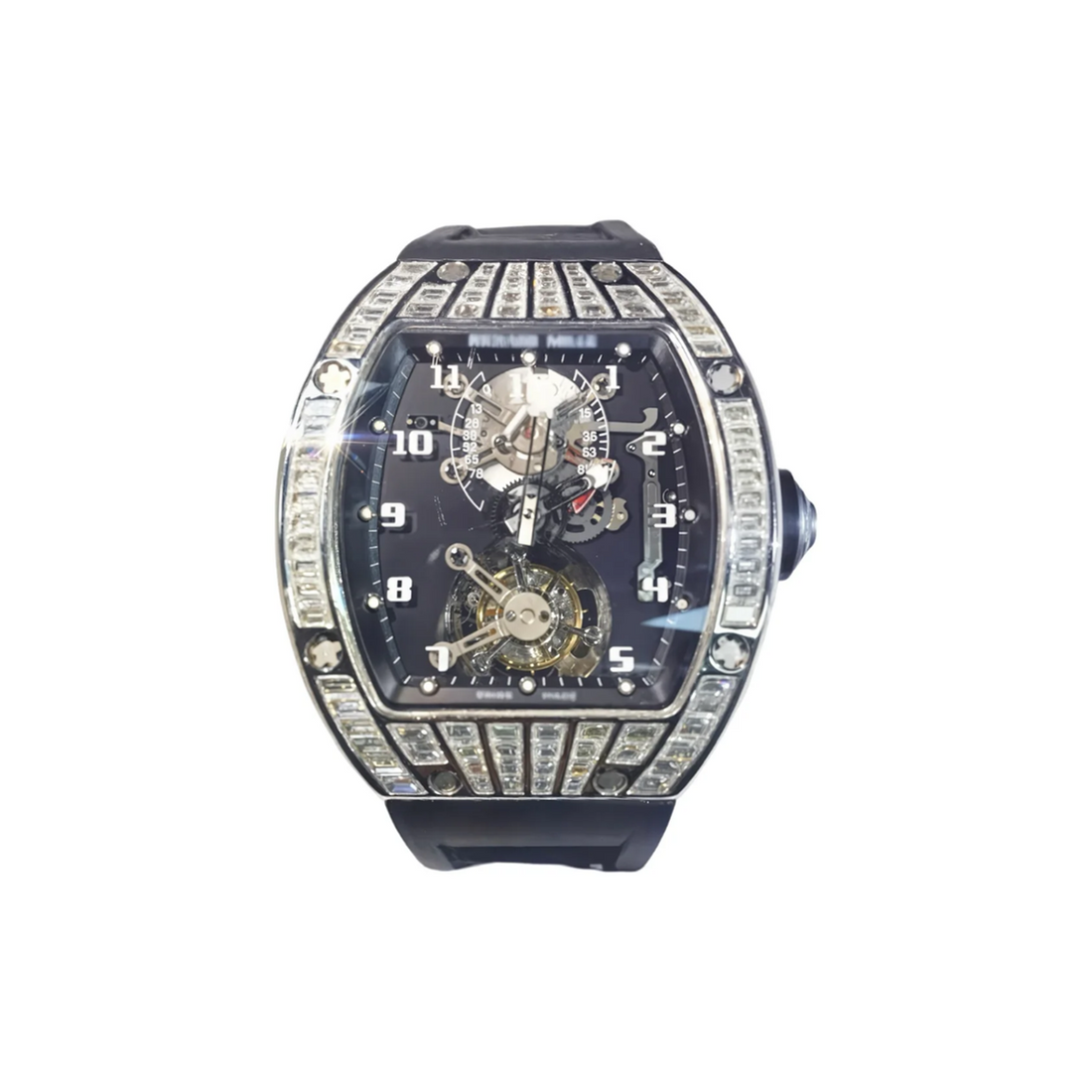 HI RM Baguette Moissanite Watch