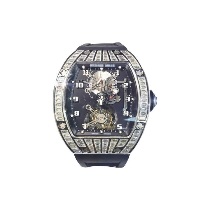 HI RM Baguette Moissanite Watch