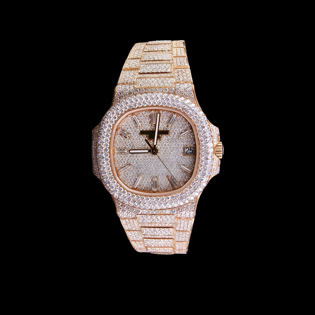 PP Moissanite Watch Semi ETA