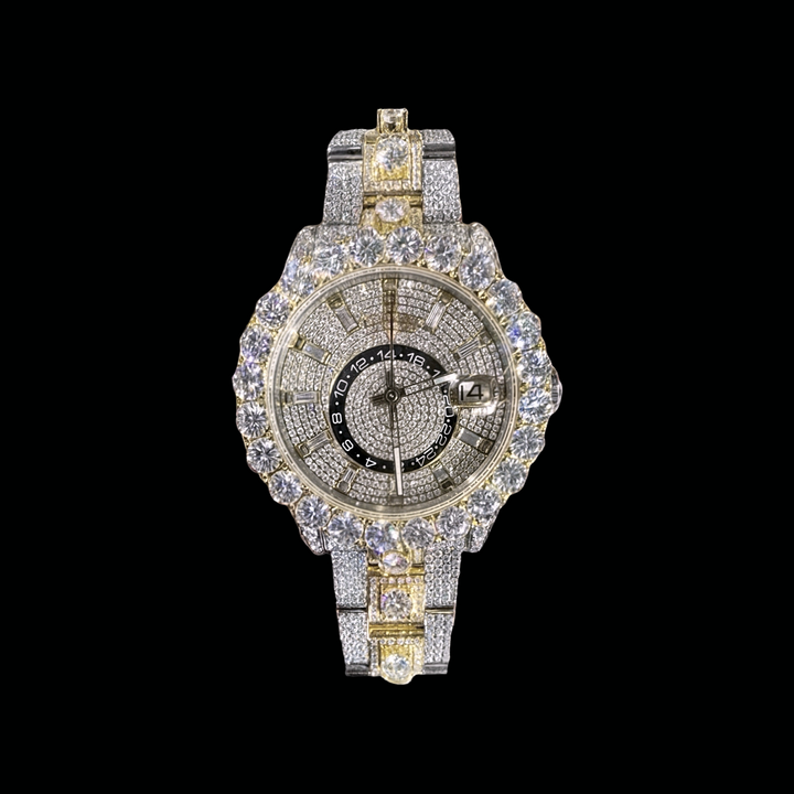 Rolex Moissanite Watch