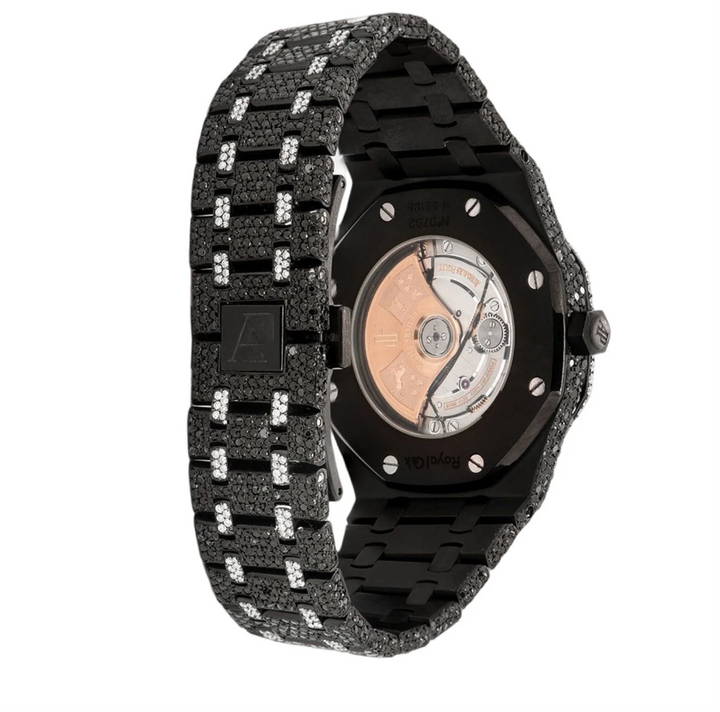 HI Black Moissanite Watch