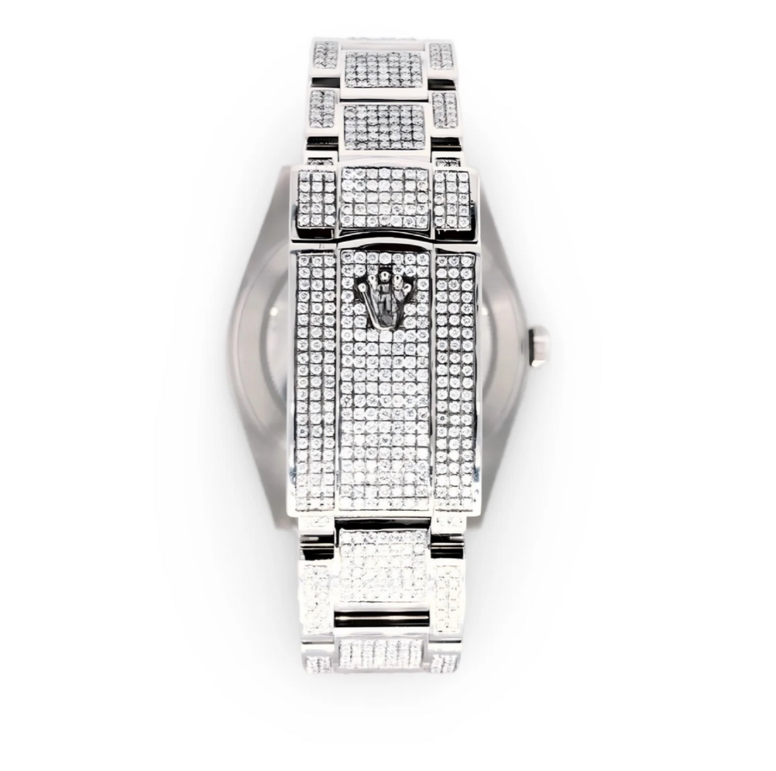 HI Rolex Datejust Moissanite Watch