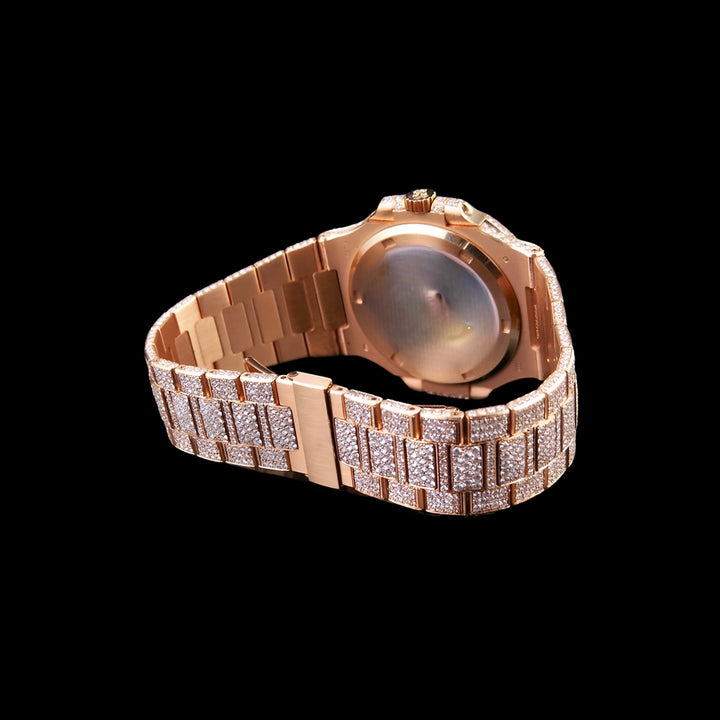 PP Moissanite Watch Semi ETA