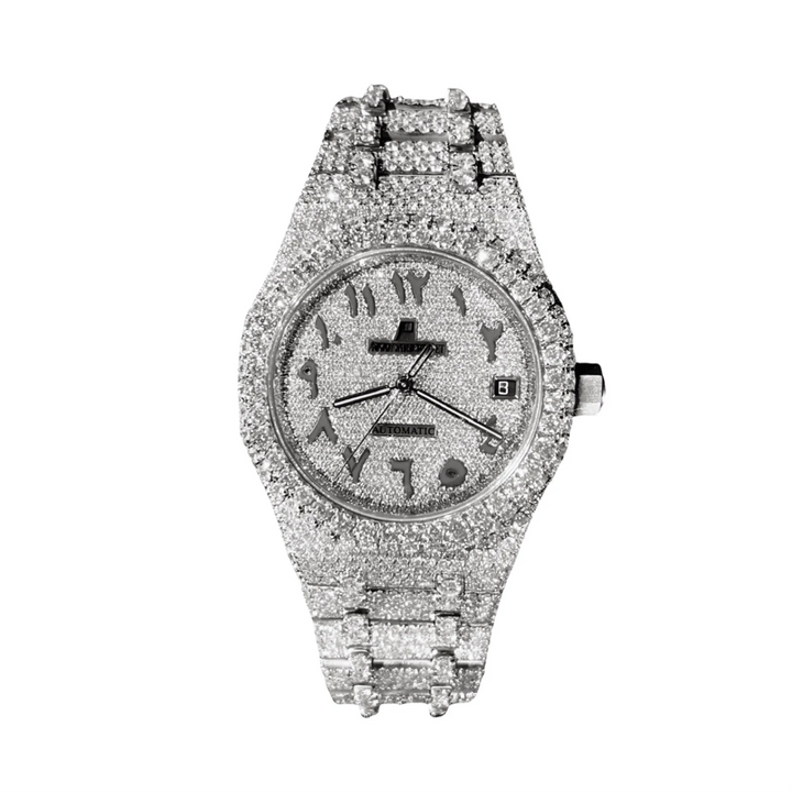 HI Arebic Dial Moissanite Watch