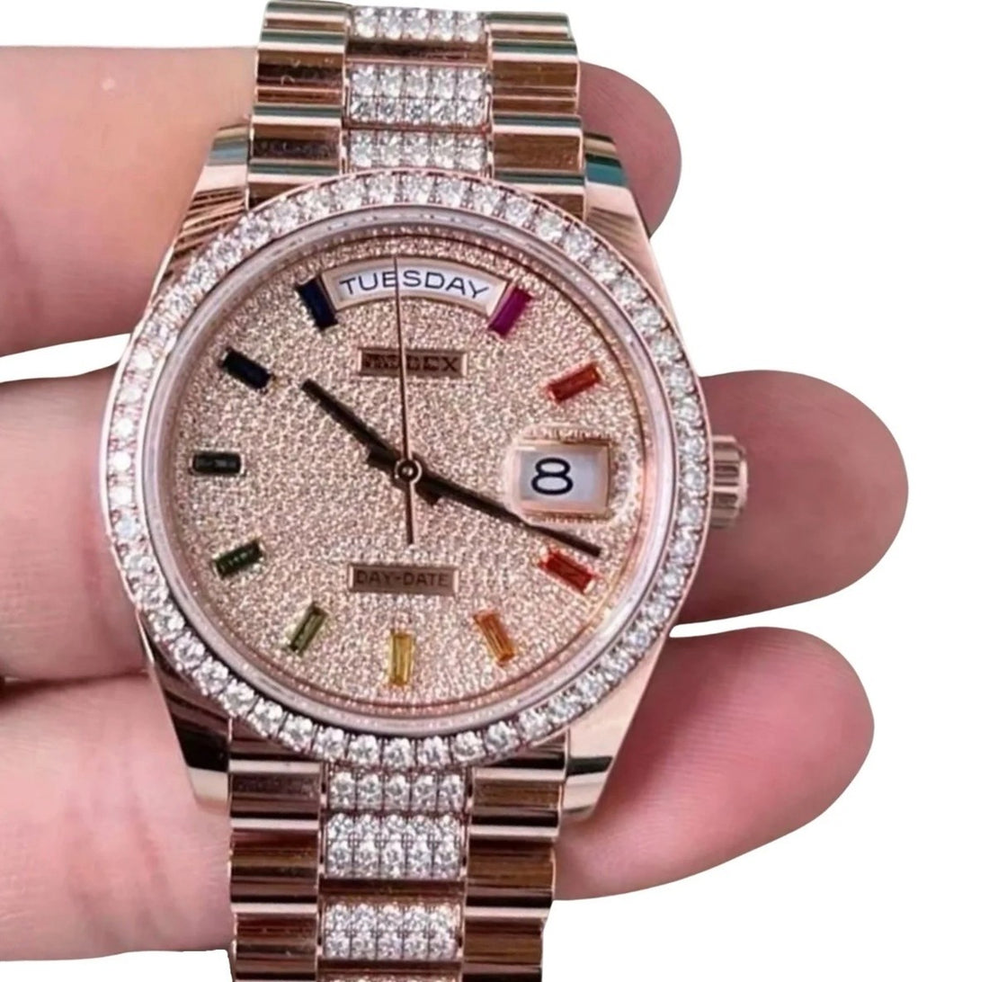 HI Day-Date Moissanite Diamond Watch