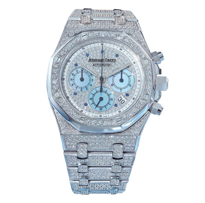 HI Ap Chrono Moissanite Watch