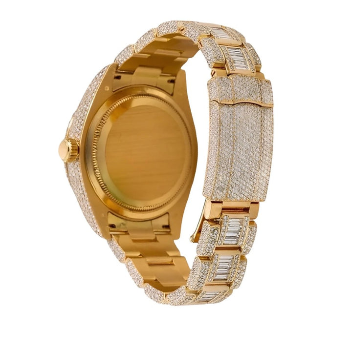 HI Rolex Moissanite Watch