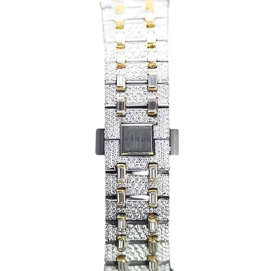 HI  Two Tone Moissanite Watch