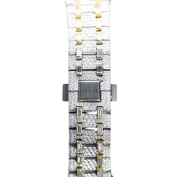 HI  Two Tone Moissanite Watch