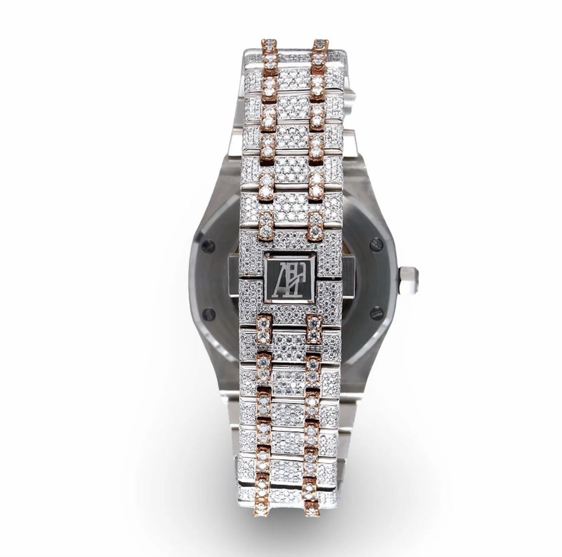 HI Arabic Numeral Moissanite Watch