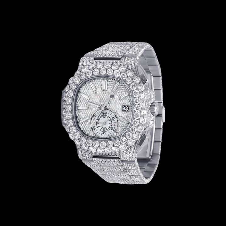 PP Moissanite Watch Semi ETA