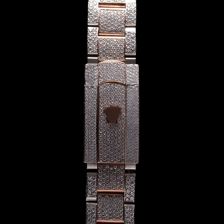 Datejust Arabic Numeral Moissanite Watch